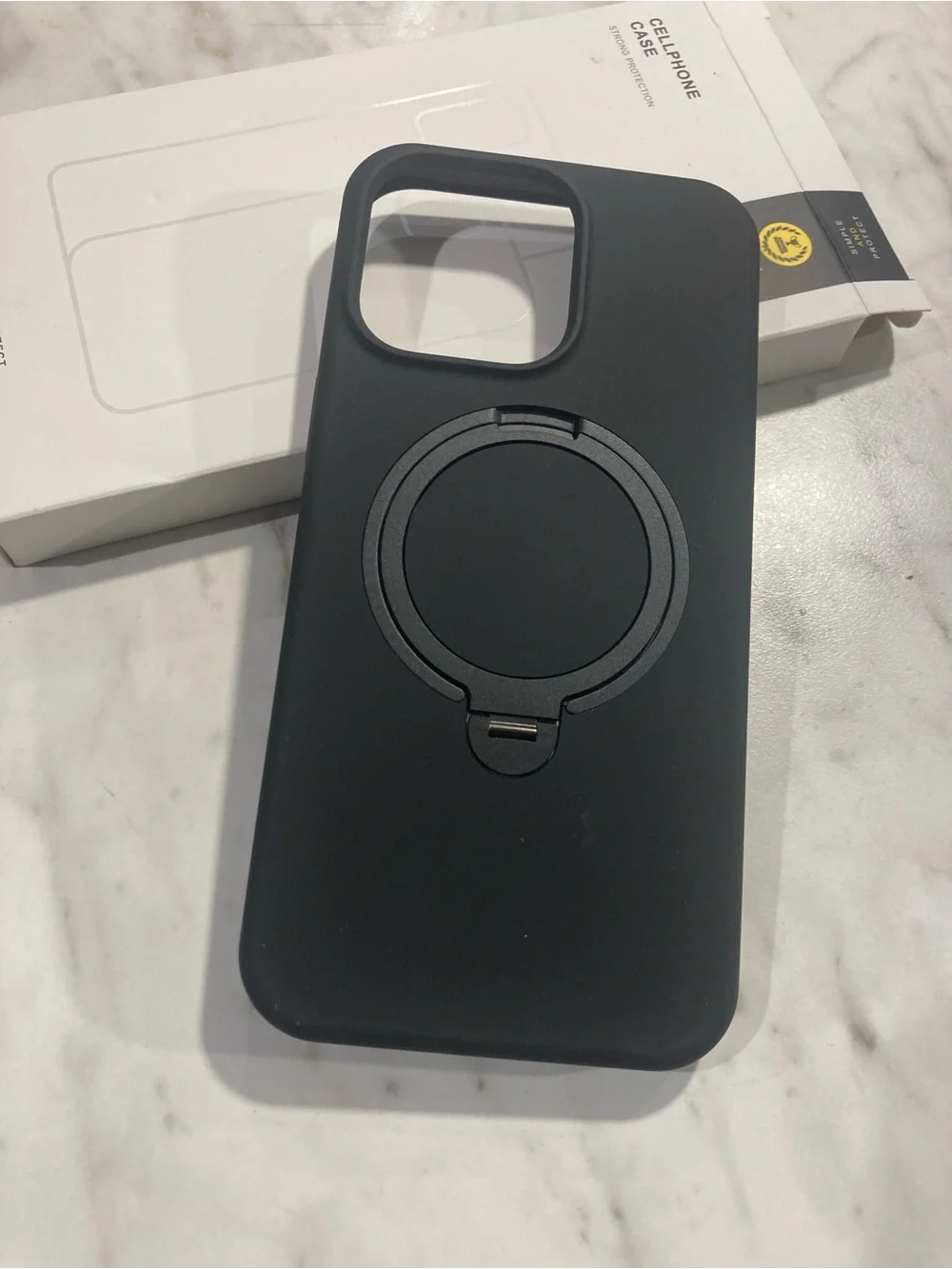 Black Cell Phone Case – Unbranded Simple Protection